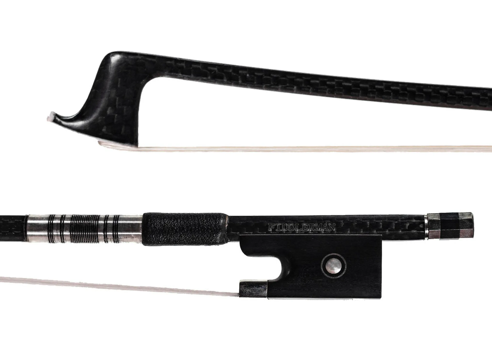B-Stock Fiddlerman Carbon Fiber Weave Viola Bow (Previous Model)