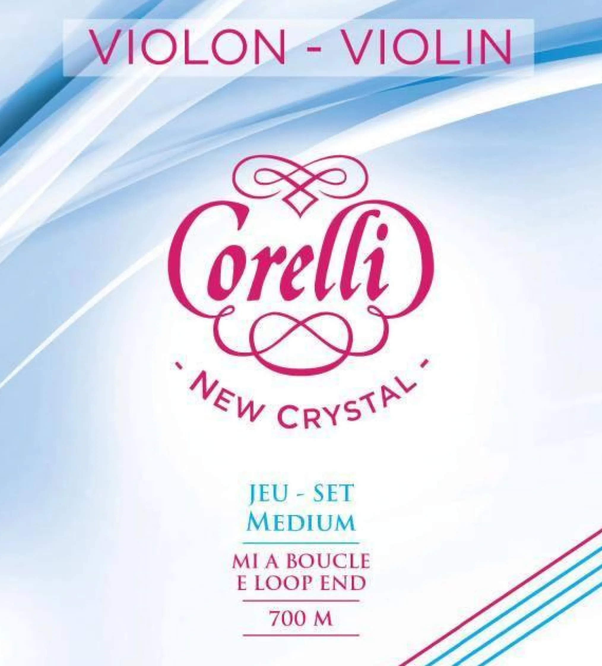 Corelli Crystal Violin A String Wound Aluminum On Stabilon