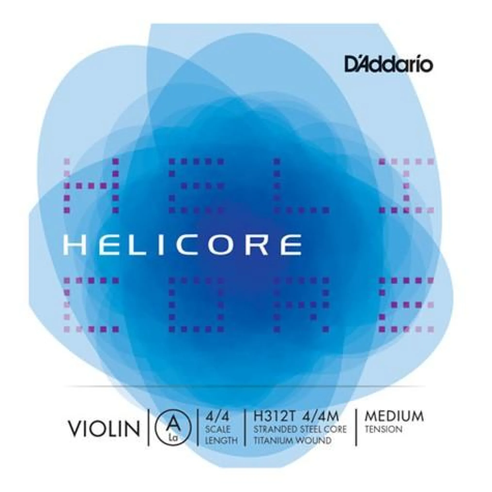 D'Addario Helicore Violin A String, Titanium Wound