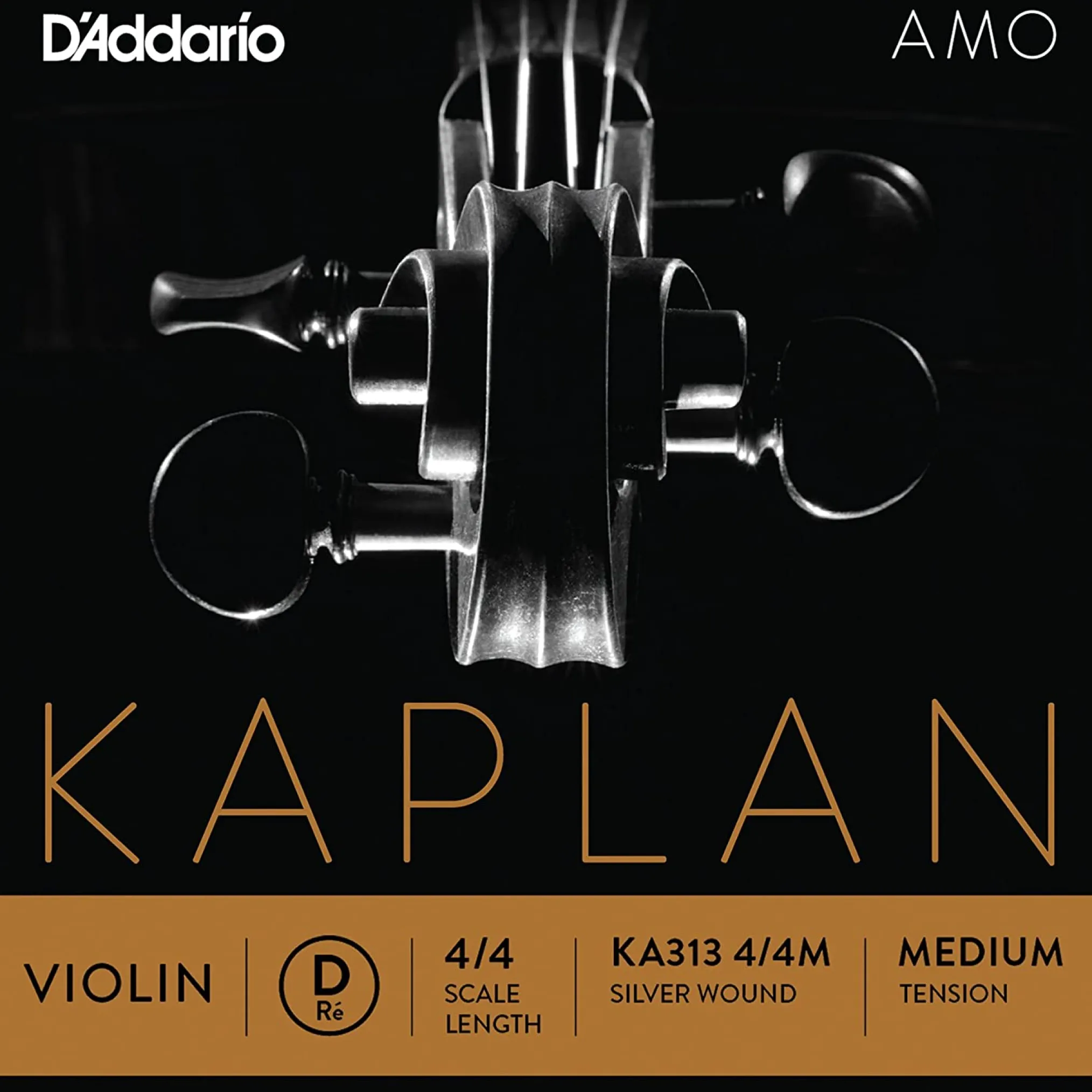 D'Addario Kaplan Amo Violin D String