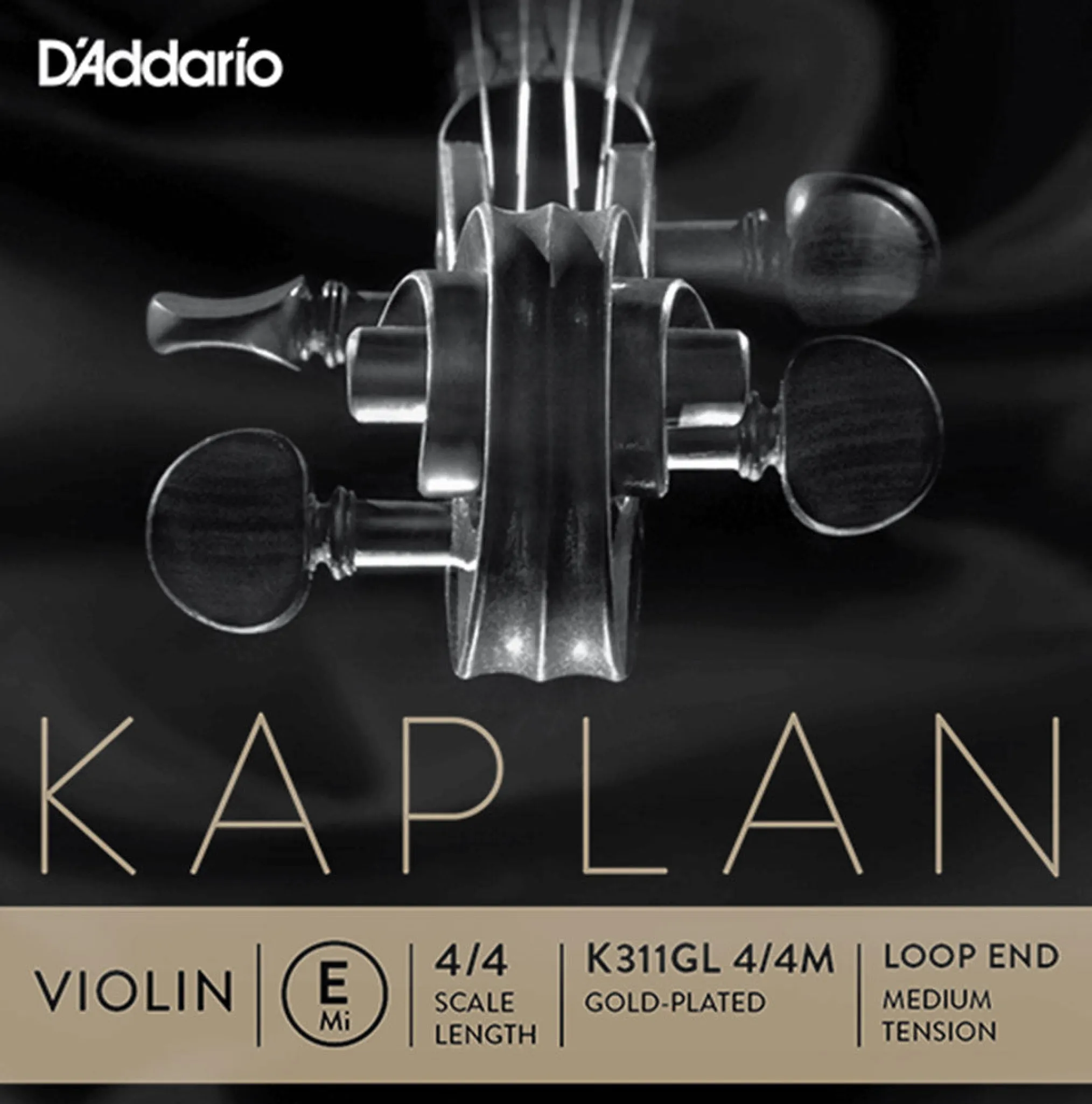 D'Addario Kaplan Gold Plated Violin E String