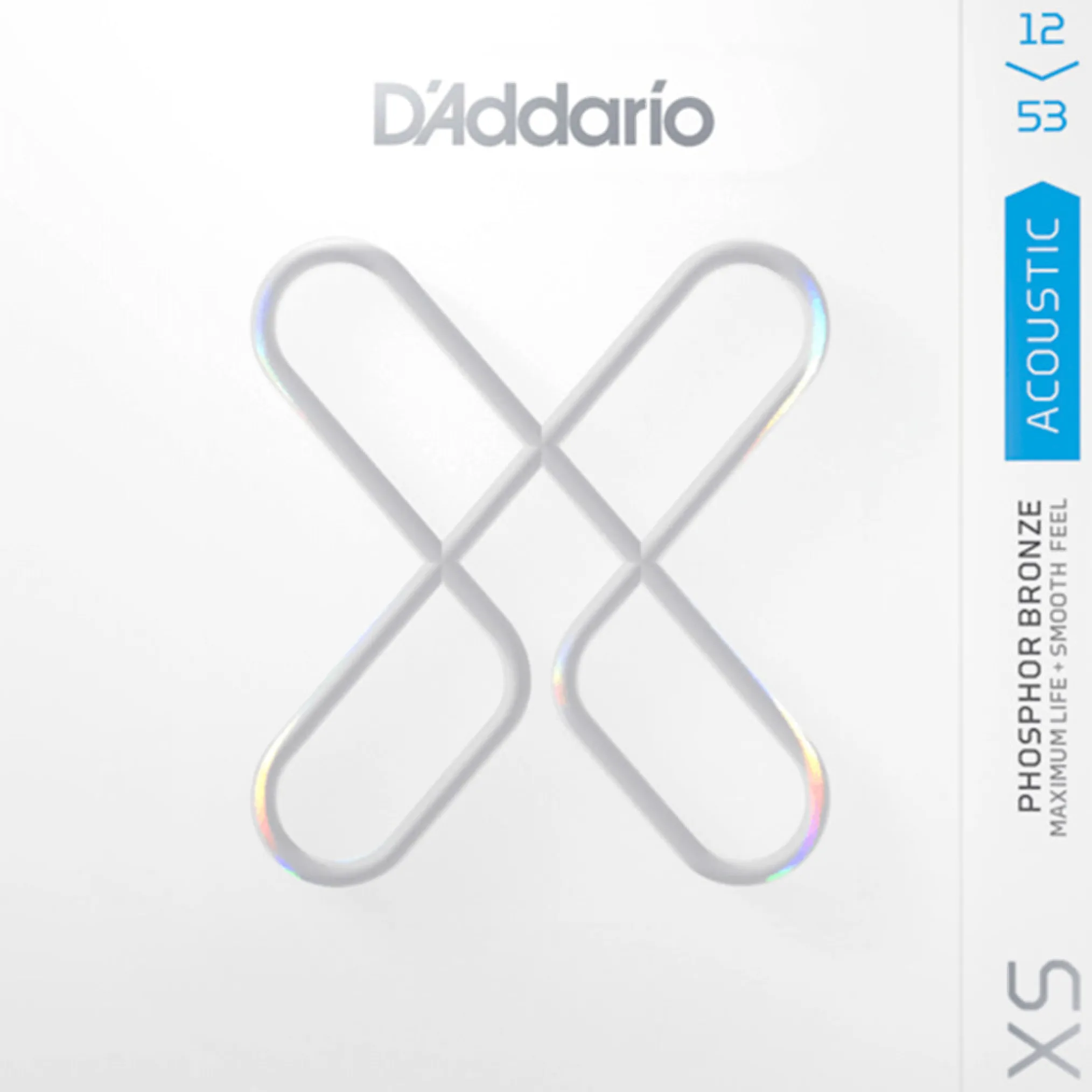 D'Addario XS Phosphor Bronze Acoustic Guitar String Set, Light