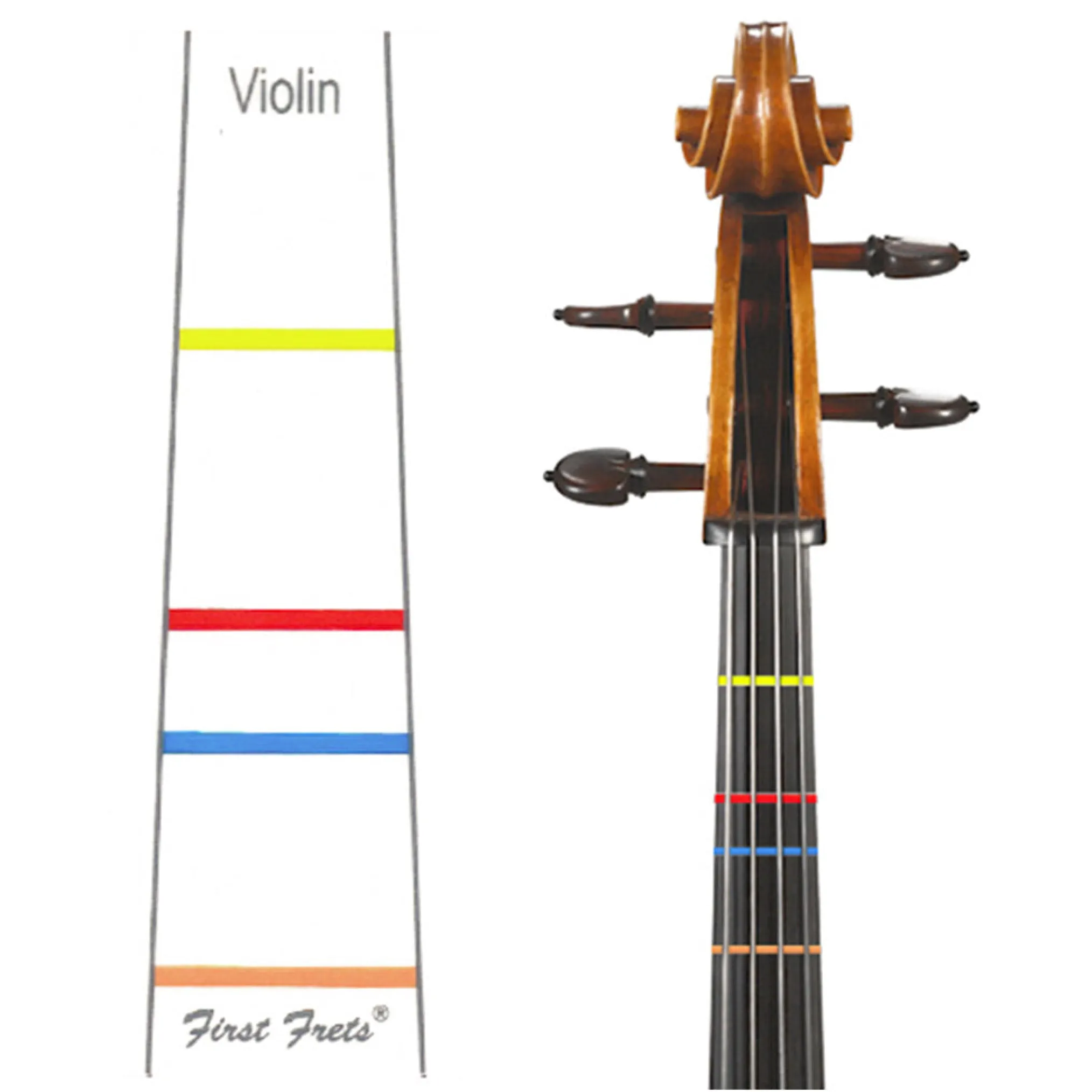 First Frets Violin Fingerboard Sticker