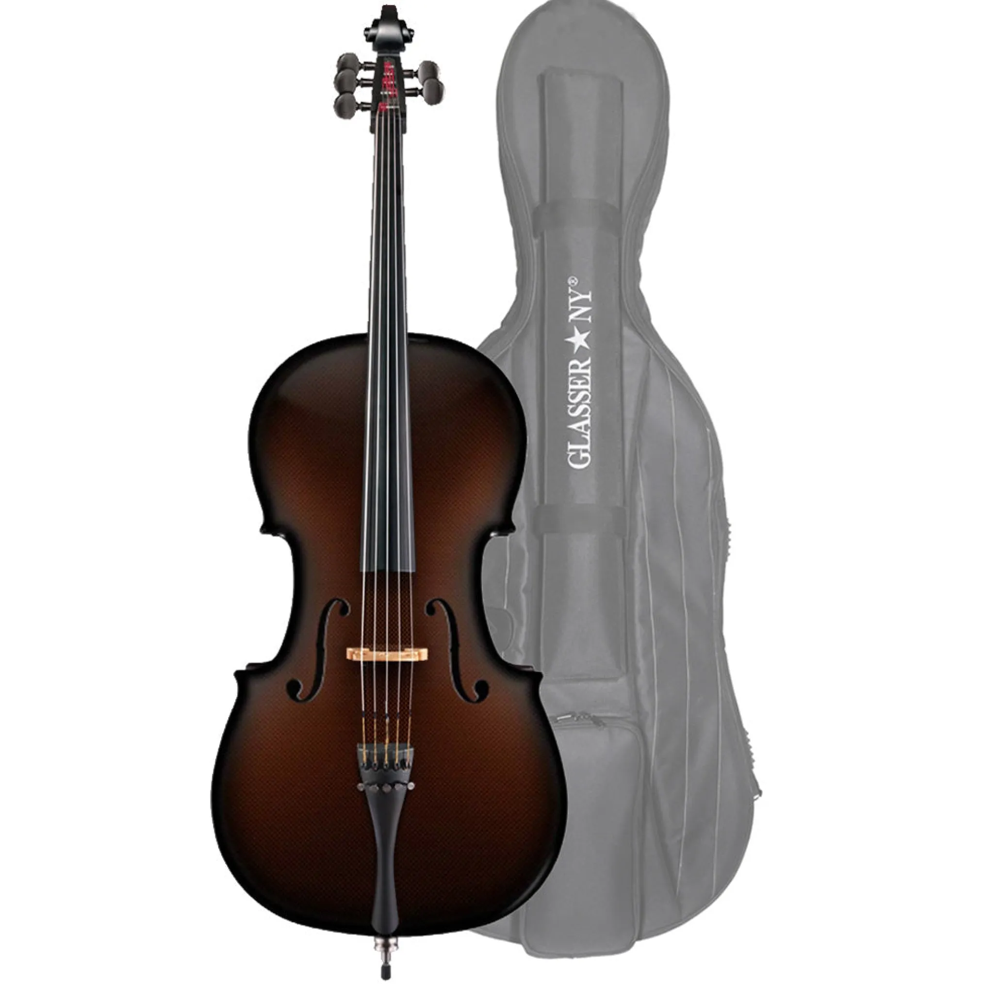 Glasser Carbon Composite 5-String Cello Outfit