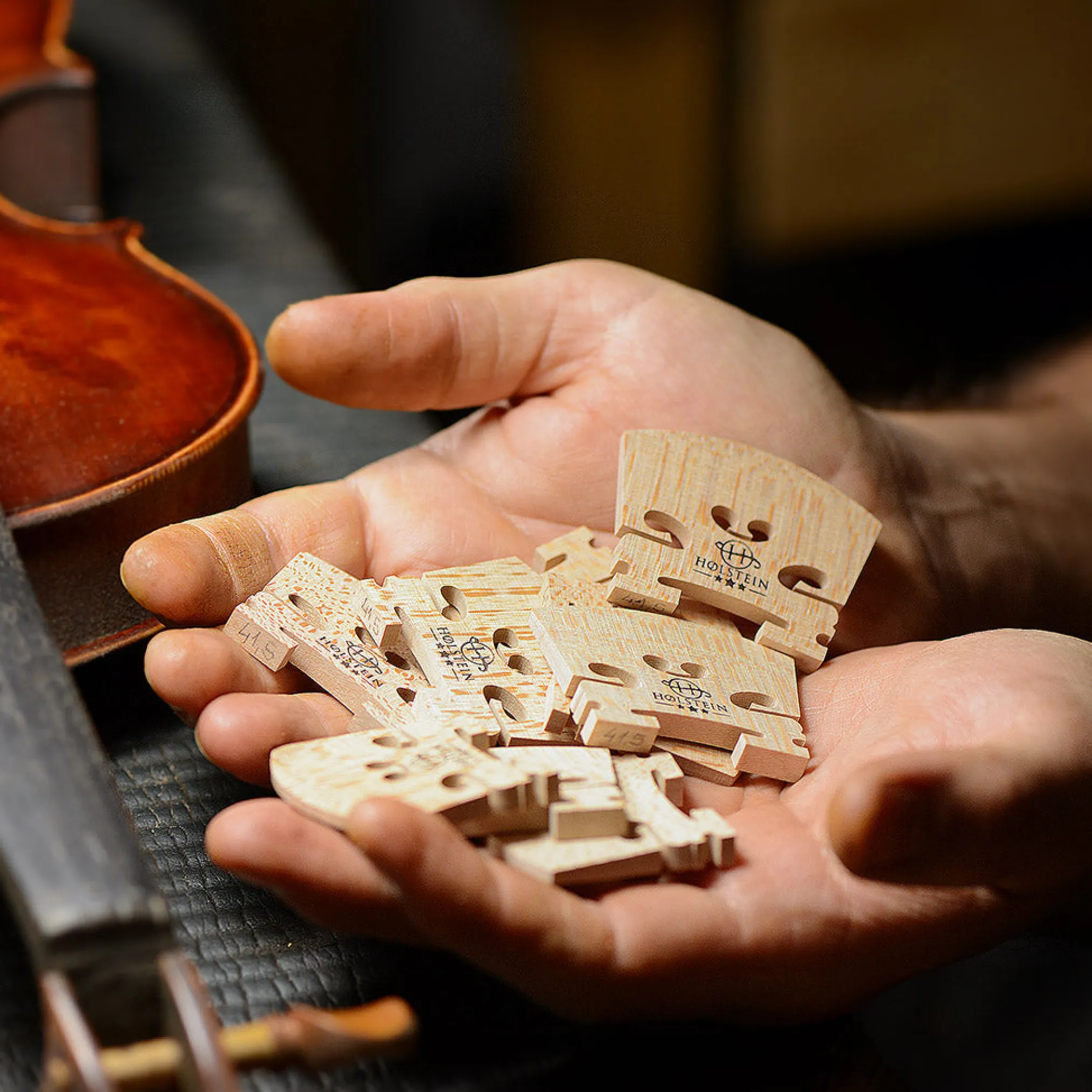 Holstein Deluxe Violin Bridge