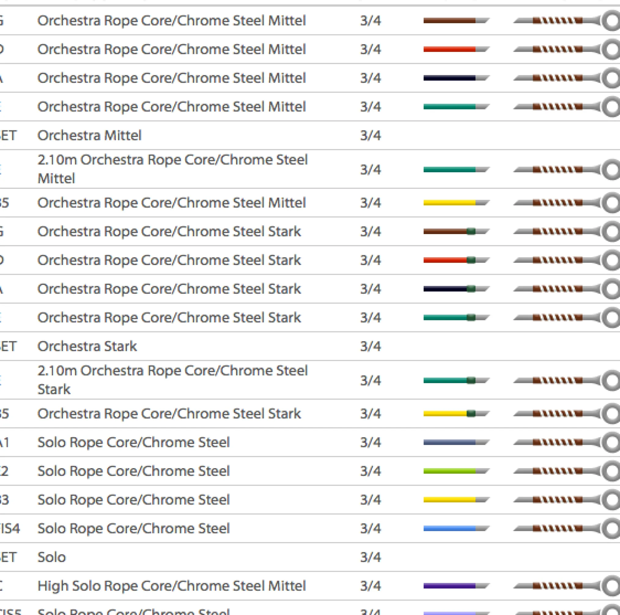 Pirastro Passione Orchestra Bass G String