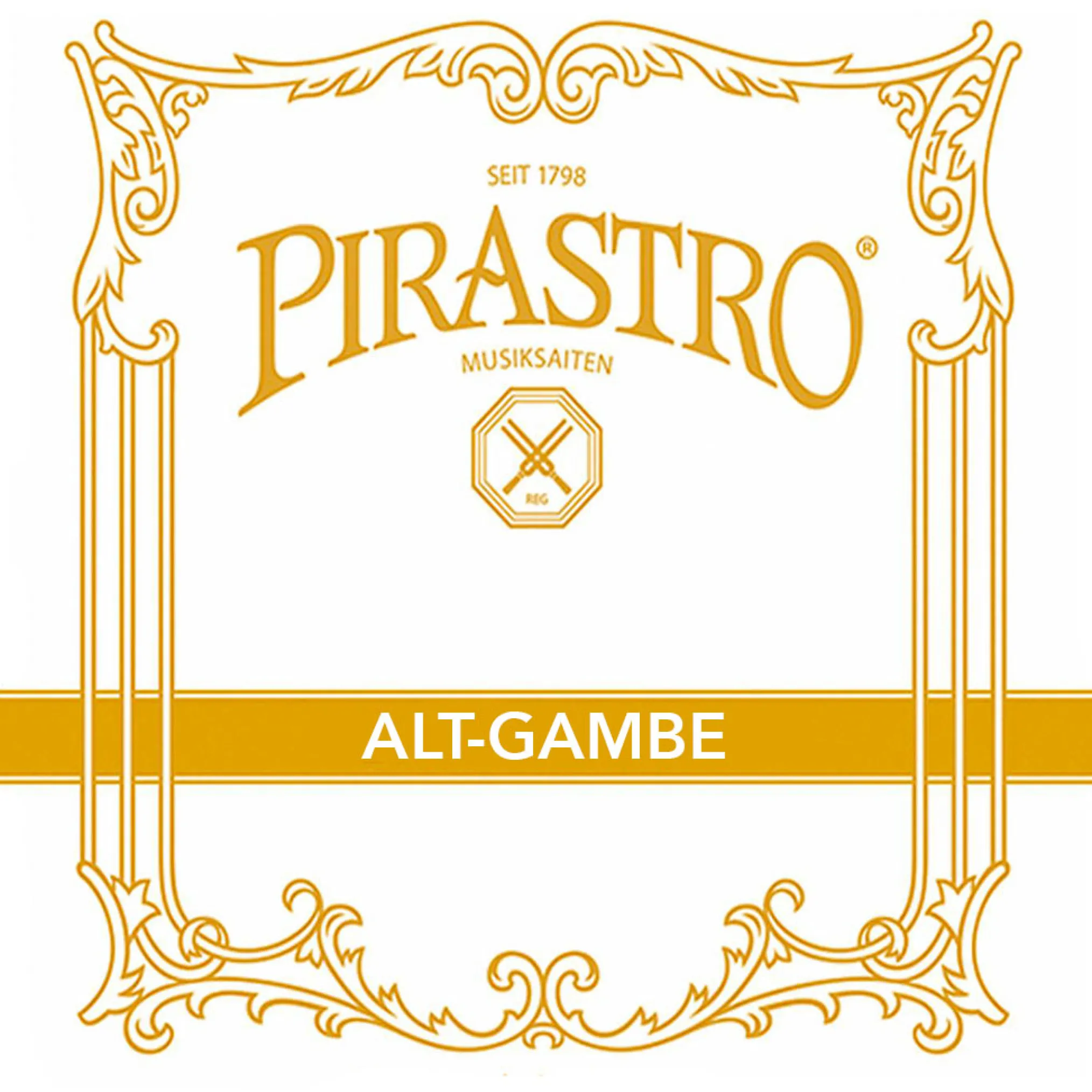 Pirastro Viola da Gamba Alto A3 String Gut/Aluminum 17.50