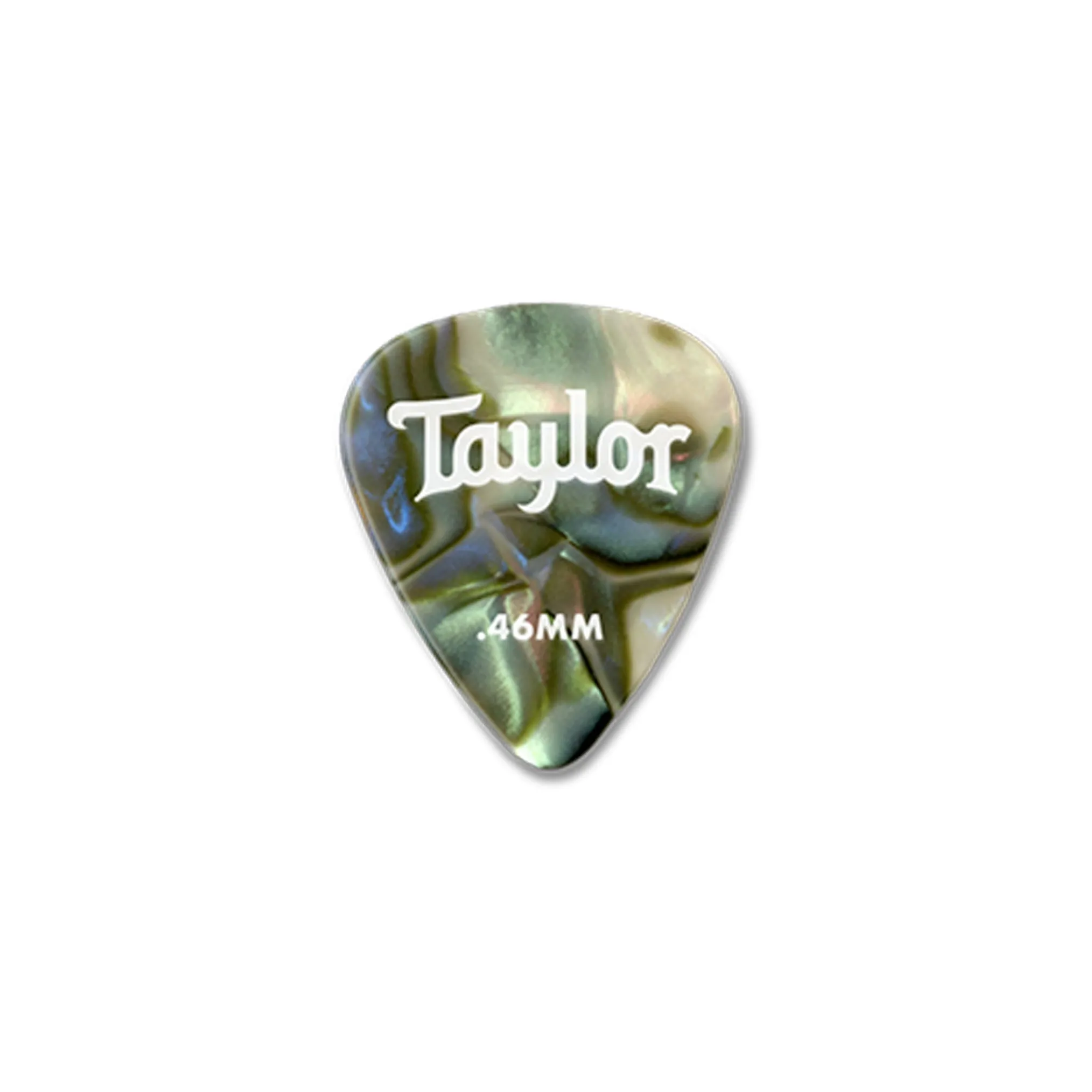 Taylor Celluloid 351 Guitar Picks, Abalone, 12-Pack