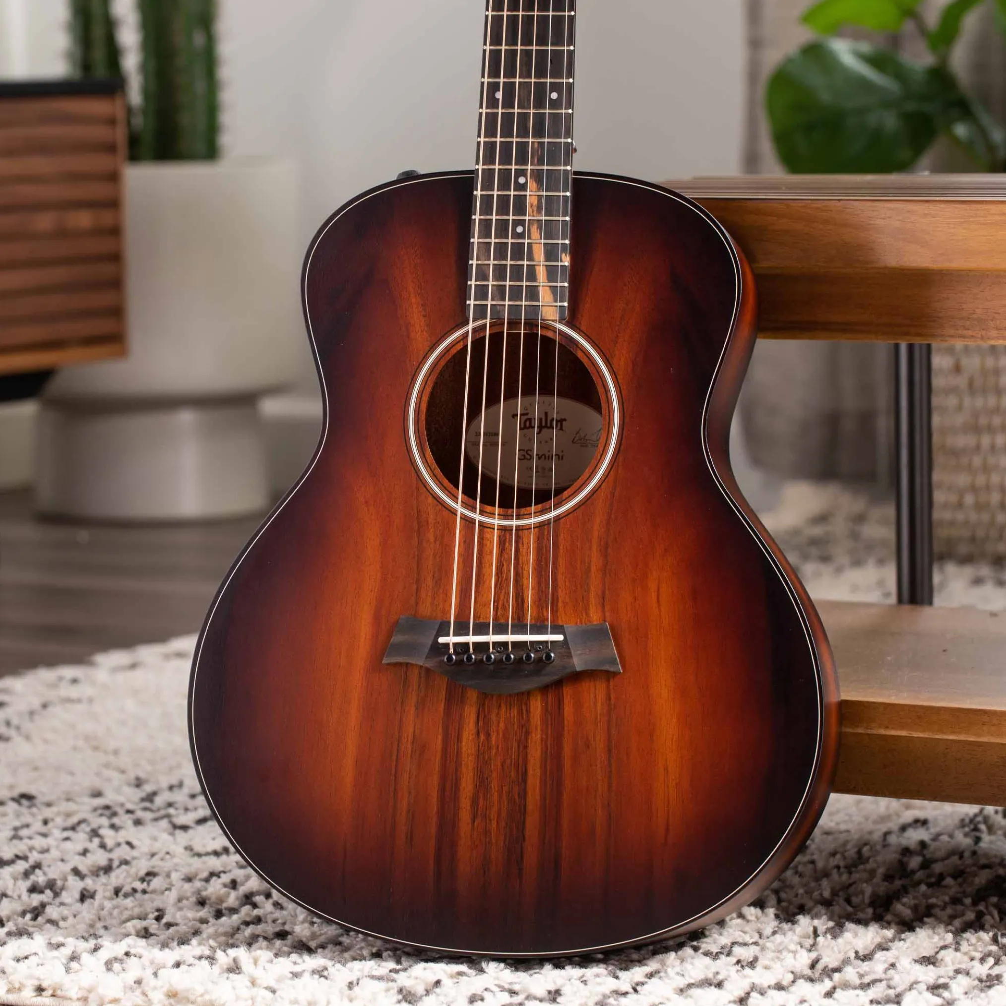 Taylor GS Mini-e Koa Plus Layered Koa Acoustic-Electric Guitar
